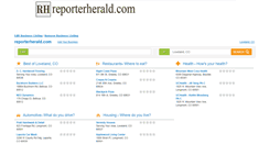 Desktop Screenshot of businessdirectory.reporterherald.com